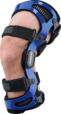 Breg Knee Brace Fusion® Medium Plus D-Ring / Hook and Loop Strap Closure 19-1/2 to 21 Inch Thigh Circumference / 15 to 16 Inch Calf Circumference Right Knee - Each - 00735-EA