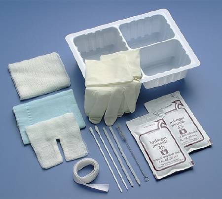 Busse Hospital Disposables Tracheostomy Care Kit - Case of 20 - 714-CS