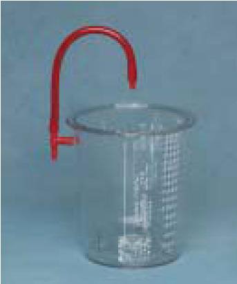 Cardinal Suction Canister Medi-Vac® CRD™ 1000 mL Without Lid - Case of 1 - 65652-553-CS