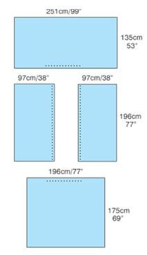 Cardinal General Purpose Drape Pack Cardinal Health™ - Case of 5 - 9106-CS