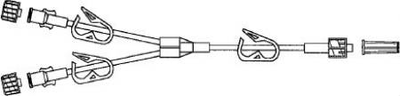 Advanced Medical Systems IV Extension Set Vygon Micro Bore 7 Inch Tubing - Case of 50 - AMS-520-CS