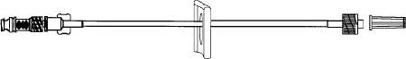 Advanced Medical Systems IV Extension Set Micro Bore 7 Inch Tubing - Case of 50 - SS-761B-CS