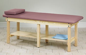 Clinton Industries Bariatric H-Brace Treatment Table Bariatric Series Fixed Height - Each - 6190-3GM-1NT-EA