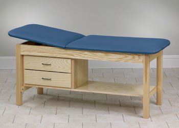 Clinton Industries Treatment Table with Drawer ETA Classic Series Fixed Height - Each - 1013-30-034-1NT-3SB-EA