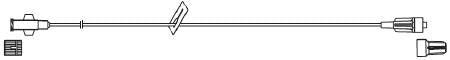 Codan US Corp IV Extension Set Micro Bore 38 Inch Tubing - Case of 50 - BC574-CS