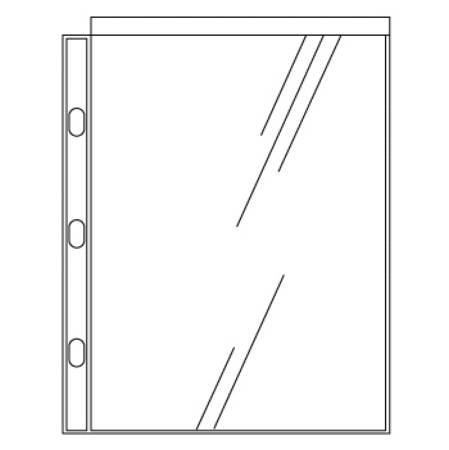 Carstens Vinyl Pocket - Each - 1726-00-EA