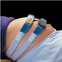 DeRoyal Fetal Monitor Strap Abdominal, Elastic, with Button Tab - Case of 50 - M1140-CS