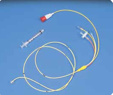 DeRoyal Thermodilution Catheter Safety Wedge 7 Fr. 4 Lumen Heparin Coated - Case of 5 - DTD1704HX5-CS