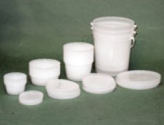 Fabrication Enterprises Putty Container Theraputty™ Plastic White 4 oz. - Pack of 25 - 10-0941-PK