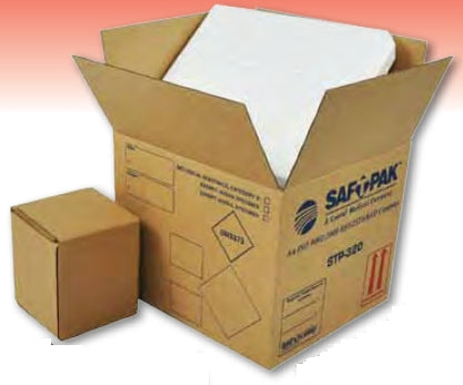 Fisher Scientific Insulated Shipping Container Saf T Pak 15-3/8 L X 13-3/4 W X 8-1/4 H Inch - Case of 4 - NC9317515-CS