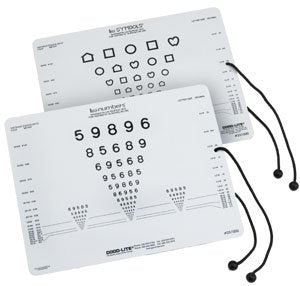 Good-Lite Eye Chart Good-Lite® 16 Inch Distance Acuity Test - Each - 251000-EA