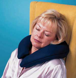 Alex Ortho Crescent Positioner Pillow Buckwheat Filled Freestanding - Each - MJ1635-EA