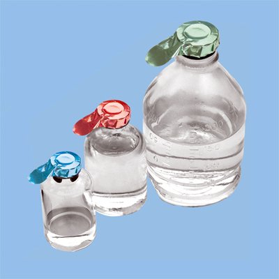 Health Care Logistics Vial Seal Health Care Logistics Blue Foil 20 mm - Pack of 1000 - 7867B-PK