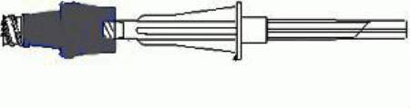 ICU Medical IV Bag Access Spike Bravo 24® - Case of 50 - B9907-CS