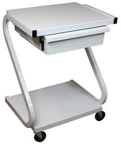 Ideal Medical Services Utility Cart Steel 22 X 30 X 16 Inch White 15 X 4 X 15 Inch - Each - Z99-EA