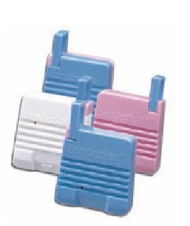Werfen USA LLC Pediatric Lancet Tenderfoot® 2.5 mm Blade Retractable Push Button Activation Heel - Box of 200 - 000TF200I-BX