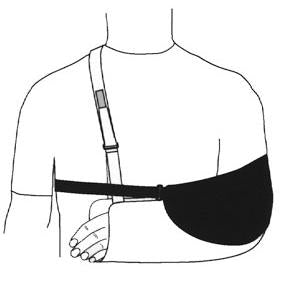 Brownmed Immobilizer Strap Joslin Swathe® 34 Inch Length / Hook and Loop Strap Closure - Each - J50601ZL-EA
