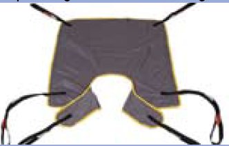 Joerns Healthcare Quick Fit Deluxe Sling Hoyer® 6 Point Medium 500 lbs. Weight Capacity - Each - NA1053P-EA