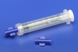 Cardinal Safety Syringe Tip Cap Monoject™ Blue, Sterile, Integral Luer Plug - Case of 250 - 8881682010-CS