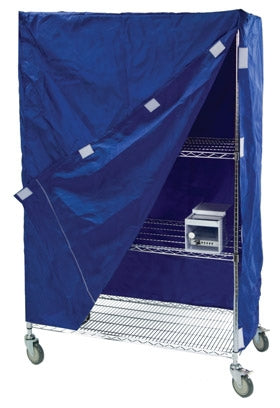Lakeside Manufacturing Cart Cover Blue Nylon 18 X 48 X 72 Inch Hook and Loop Closure - Each - RCC184872-EA