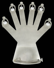 Integra Lifesciences Surgical Hand Immobilizer Malleable Coated Aluminum Left or Right Hand Gray Large - Each - PM-962-EA