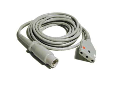 Mindray USA Patient Cable 10 Foot, 3 Lead, ECG 2000 Series, 3000, Passport (3Lead), Passport (5Lead), Passport Xg - Each - 0012-00-0620-05-EA