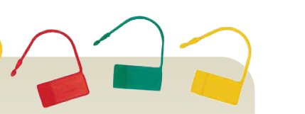 Omnimed Safety Control Seal Omnimed® UnNumbered Green Plastic 7/8 X 1-1/4 Inch - Pack of 1 - 484108-G-PK