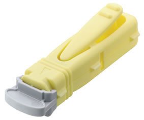 Owen Mumford Safety Lancet Unistik™ 23 Gauge Retractable Push Button Activation Finger - Case of 1000 - AT 1003-CS