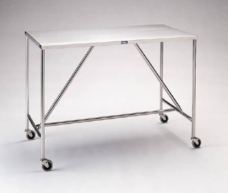 Pedigo Products Instrument Table 60 X 24 X 34 Inch Stainless Steel Without Shelves - Each - SG-95-SS-EA