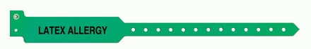 Precision Dynamics Identification Wristband Sentry® Superband® Alert Bands® Alert Band Permanent Snap Latex Allergy - Box of 500 - 5055-22-PDM-BX