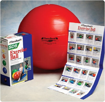 Patterson Medical Supply Exercise Ball Thera-Band® Red - Each - 553464-EA