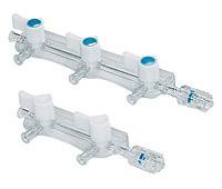 Smiths Medical ASD, Inc. Manifold Medex™ Guide-Flo® 4 Way 5 Gang - Case of 10 - MX4345LM-CS