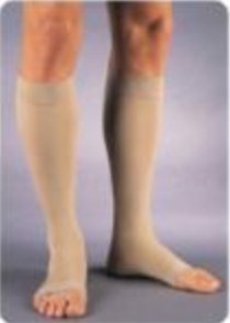 BSN Medical Compression Stocking JOBST® Relief® Knee High Large Beige Open Toe - Pair - 114637-PR