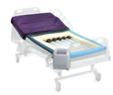 Span America Bariatric Alternating Pressure Mattress PressureGuard® Easy Air™ XL Alternating Pressure System 7 X 48 X 80 Inch - Each - L8048XL-29-EA