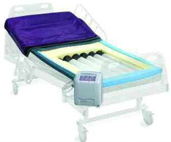 Span America Bariatric Alternating Pressure Mattress PressureGuard® Easy Air™ XL 53 X 80 X 7 Inch - Each - L8053XL-29-EA