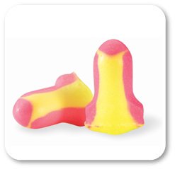 Honeywell Safety Products Ear Plugs Laser Lite® Cordless One Size Fits Most Magenta / Yellow - Box of 200 - LL-1-BX