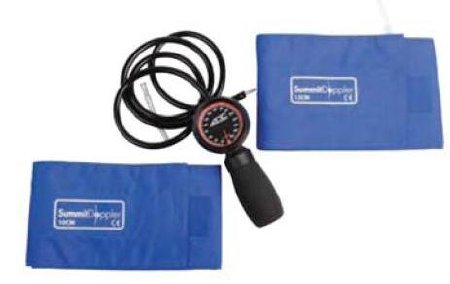 Cooper Surgical Aneroid Sphygmomanometer Unit Summit Doppler Multiple Sizes Nylon 10 cm and 12 cm Palm Aneroid - KT/1 - K160-KT