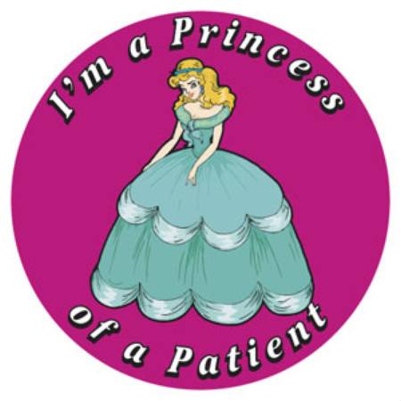 Tabbies Tabbies® 100 per Unit I'm a Princess Sticker - Roll of 1 - 20005-RL