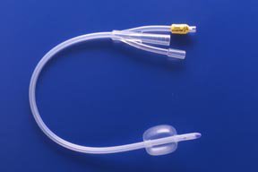 Teleflex LLC Foley Catheter Rusch® 3-Way Standard Tip 30 cc Balloon 20 Fr. Silicone - Box of 5 - 173830200-BX