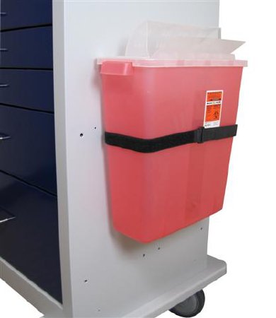Waterloo Industries Sharps Container Bracket Uni-Cart® Wall Mount - Each - SB-1-EA