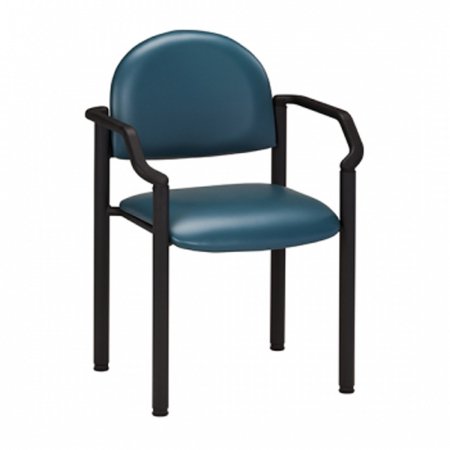 Clinton Industries Side Chair Premium Series Wedgewood Fixed Armrests Vinyl - Each - C-50B-3WW-EA