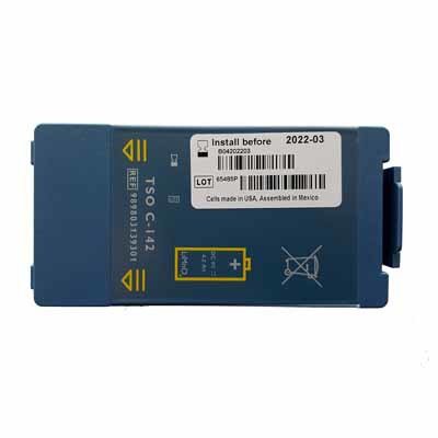 Philips Healthcare Diagnostic Battery Philips LiMnO2 Battery, Rechargeable For AVIATION HeartStart® FRx AED - Each - 989803139301-EA