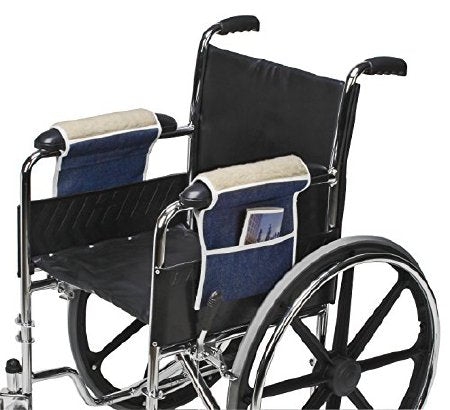 Briggs Corp Wheelchair Fleece Armrest DMI® For Wheelchair - Each - 517-1076-9911-EA