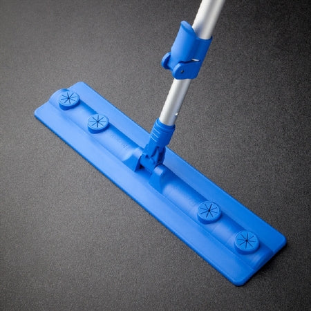 Fisher Scientific Cleanroom Wet Mop PharmaMOP™ Blue / Silver Aluminum / Polypropylene Sterile - Case of 10 - NC1000435-CS