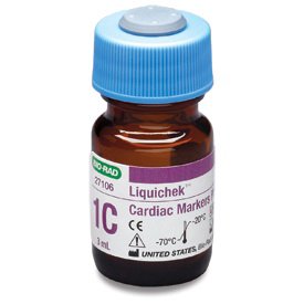 Bio-Rad Laboratories Assayed Control Liquichek™ Cardiac Markers Plus Control LT Level 1C 6 X 3 mL - Box of 6 - 27106-BX