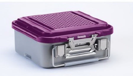 V. Mueller Sterilization Container Genesis® 7-1/5 X 12 X 23 Inch - Each - CD7-9C-PURPLE-EA