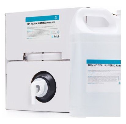 StatLab Medical Products Histology Reagent Neutral Buffered Formalin Fixative 10% / pH 7.0 5 gal. - Each - 28600-5-EA