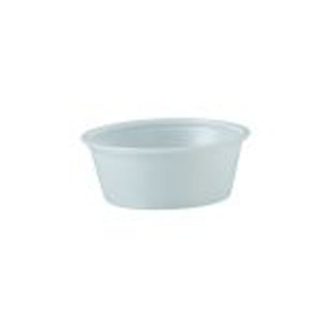 RJ Schinner Co Souffle Cup Solo® 1.5 oz. Translucent Plastic Disposable - Case of 2500 - P150N-CS