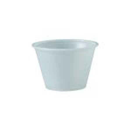 RJ Schinner Co Souffle Cup Solo® 2.5 oz. Translucent Plastic Disposable - Case of 2500 - P250N-CS