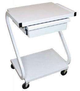 Patterson Medical Supply Utility Z Cart Stainless Steel 16 X 22 X 32 Inch White 200 lbs. Capacity - Each - 081654821-EA